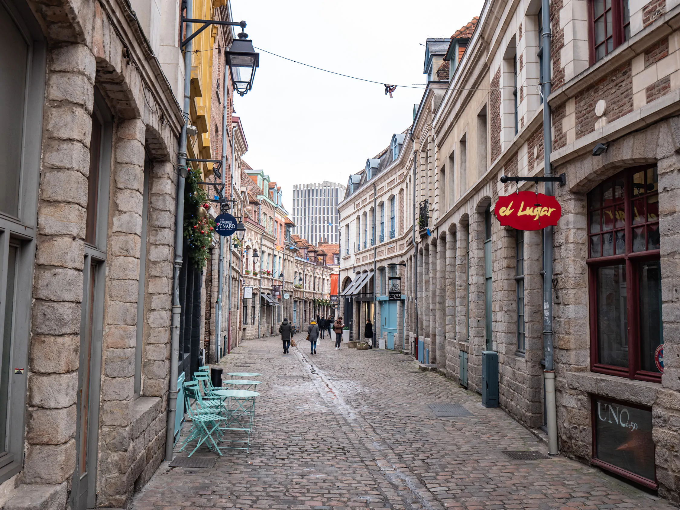 Old street in Vieux Lille