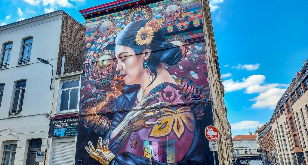 Street art in Lille

